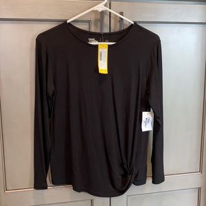 Rumi & Ryder dressy side knot top